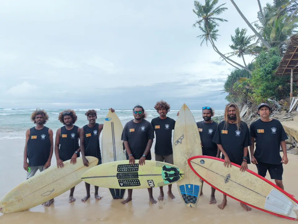 The Ashen Surf School team welcomes you on Kabalana Beach